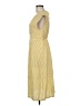 Assorted Brands Stripes Yellow Casual Dress Size M - photo 5