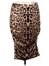 Shein Curve Animal Print Brown Casual Skirt Size 16 Plus (2) - photo 1