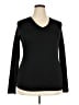 Active Basic Black Long Sleeve T-Shirt Size XXL - photo 1