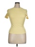 Assorted Brands Yellow Short Sleeve Turtleneck Size 1X - photo 1