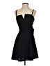 Bailey Blue Solid Black Cocktail Dress Size S - photo 1