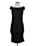 Michael Stars Solid Black Cocktail Dress Size L - photo 1