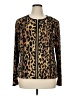 Laura Ashley Animal Print Gold Jacket Size XL - photo 1