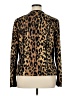 Laura Ashley Animal Print Gold Jacket Size XL - photo 2