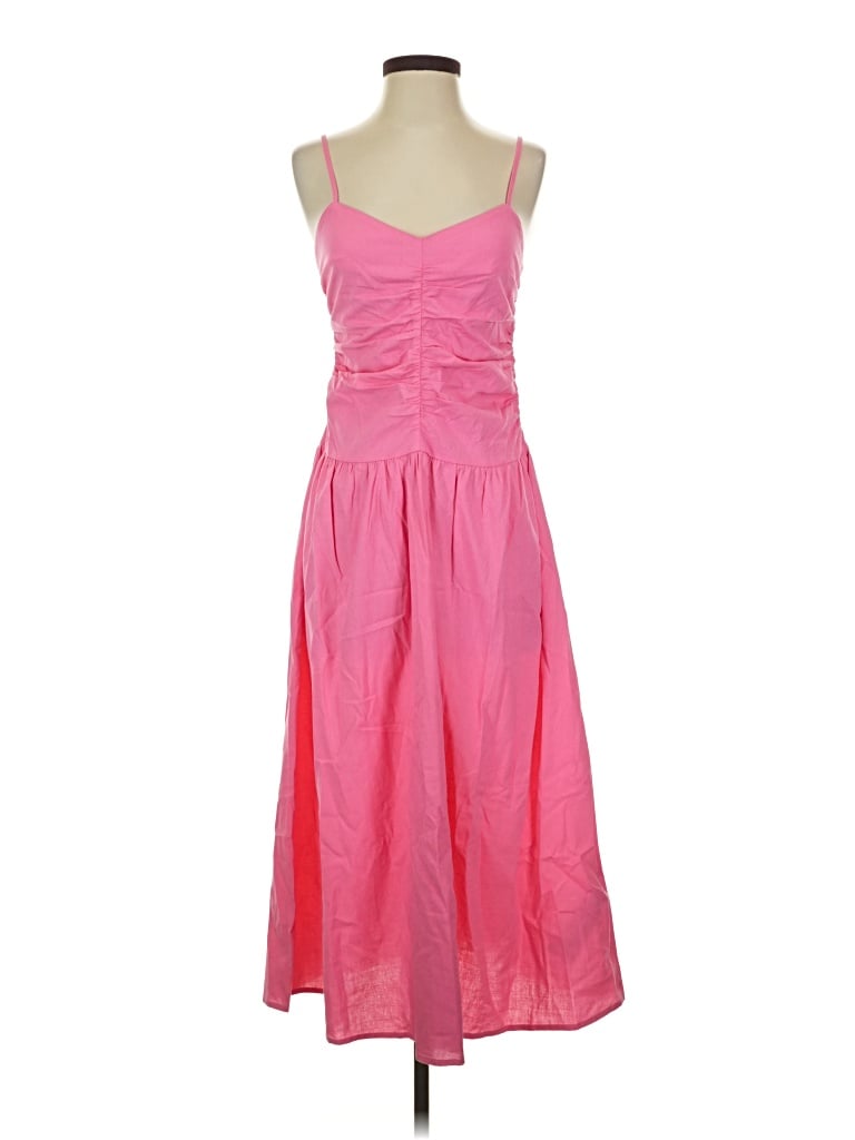 Pre-owned Ny & C Casual Dress In Pink
