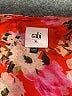 CAbi 100% Polyester Orange Short Sleeve Blouse Size XL - photo 7