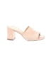 Coach 100% Leather Pink Sandals Size 5 - photo 1