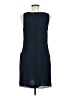 Gap 100% Polyester Solid Blue Casual Dress Size 8 - photo 2