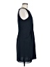 Gap 100% Polyester Solid Blue Casual Dress Size 8 - photo 4