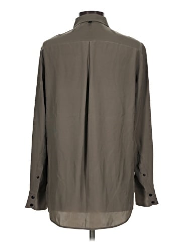 Rag & Bone Long Sleeve Silk Top (view 2)