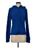 Danskin Now 100% Polyester Blue Zip Up Hoodie Size S - photo 1