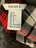 Forever 21 Plaid Red Long Sleeve Button-Down Shirt Size S - photo 7