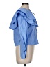 Zara Blue Long Sleeve Blouse Size M - photo 4