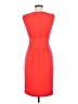 Moda International Solid Orange Cocktail Dress Size 6 - photo 2