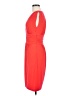 Moda International Solid Orange Cocktail Dress Size 6 - photo 5