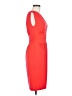 Moda International Solid Orange Cocktail Dress Size 6 - photo 4