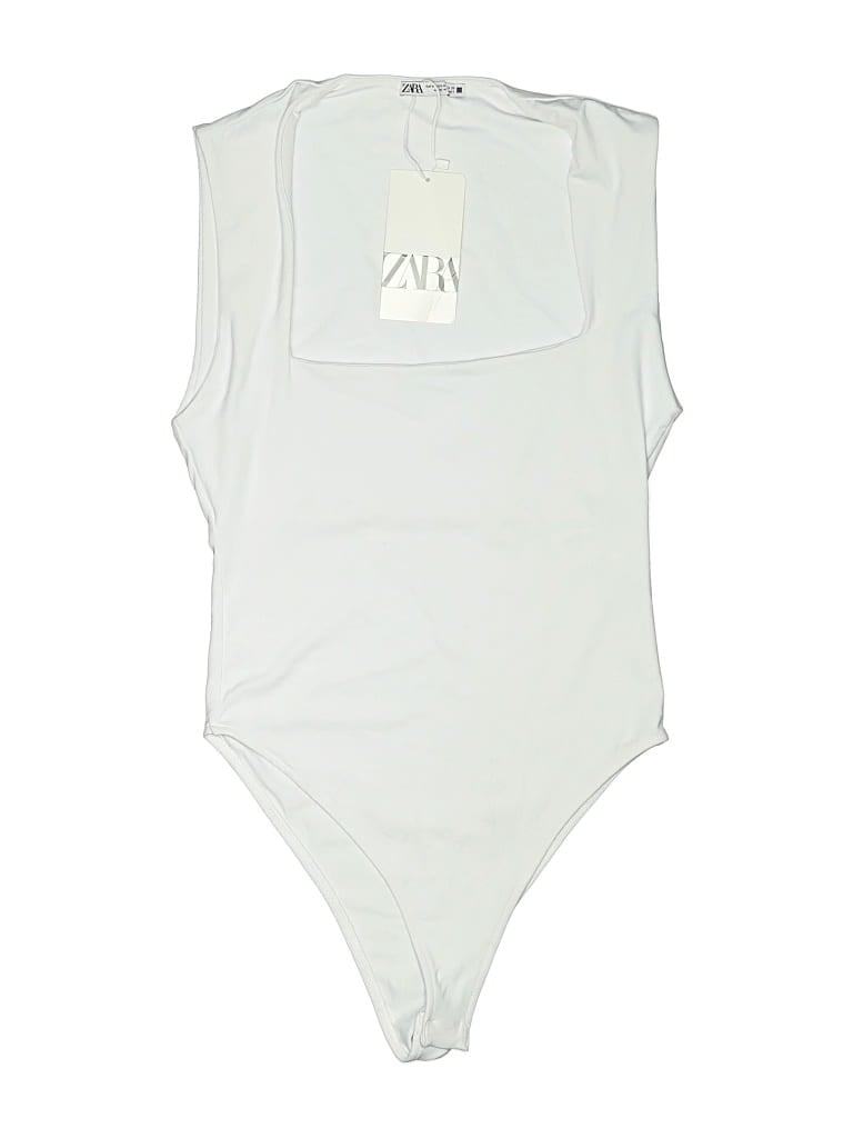 Pre-owned Zara Bodysuit In Gray