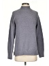 Olivia Sky Solid Gray Turtleneck Sweater Size S - photo 1