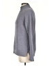 Olivia Sky Solid Gray Turtleneck Sweater Size S - photo 5
