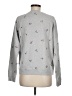Lucky Brand 100% Cotton Print Gray Sweatshirt Size M - photo 2