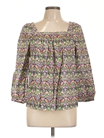Liberty Art Fabrics for J.Crew 3/4 Sleeve Blouse (view 1)