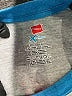 Hanes Color Block Gray 3/4 Sleeve Top Size 3X - photo 7