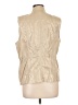 Chico's Gold Vest Size Lg (2) - photo 2