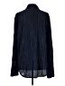 Good American 100% Polyester Chevron-herringbone Blue Long Sleeve Blouse Size Lg - XL (3) - photo 2