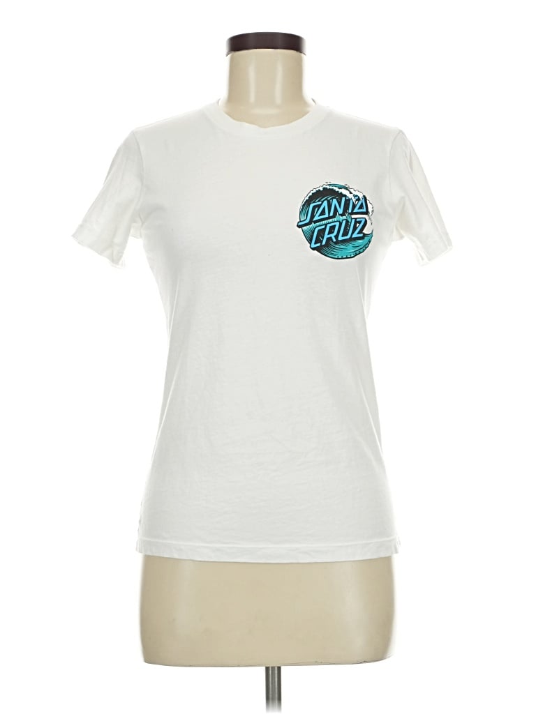 Pre-owned Originality Short Sleeve T-shirt In White