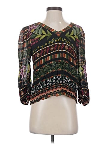 FARM Rio for Anthropologie 3/4 Sleeve Blouse (view 1)