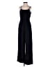 Monteau 100% Polyester Solid Black Jumpsuit Size S - photo 1
