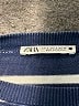 Zara 100% Baumwolle Blue Short Sleeve Top Size S - photo 7