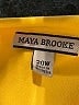 Maya Brooke Yellow Blazer Size 20 - photo 6