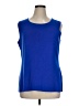 misook Blue Sleeveless Top Size XL (petite) - photo 1