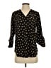 AK Anne Klein Polka Dots Black 3/4 Sleeve Blouse Size S (petite) - photo 1