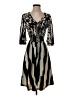 ECI Animal Print Black Cocktail Dress Size 2 - photo 1