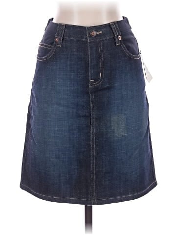 Earl Jean Denim Skirt (view 1)