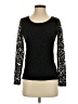 Alberto Makali Black Long Sleeve Top Size S - photo 1