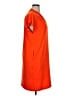 Halogen Solid Orange Casual Dress Size XL - photo 4