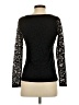 Alberto Makali Black Long Sleeve Top Size S - photo 2