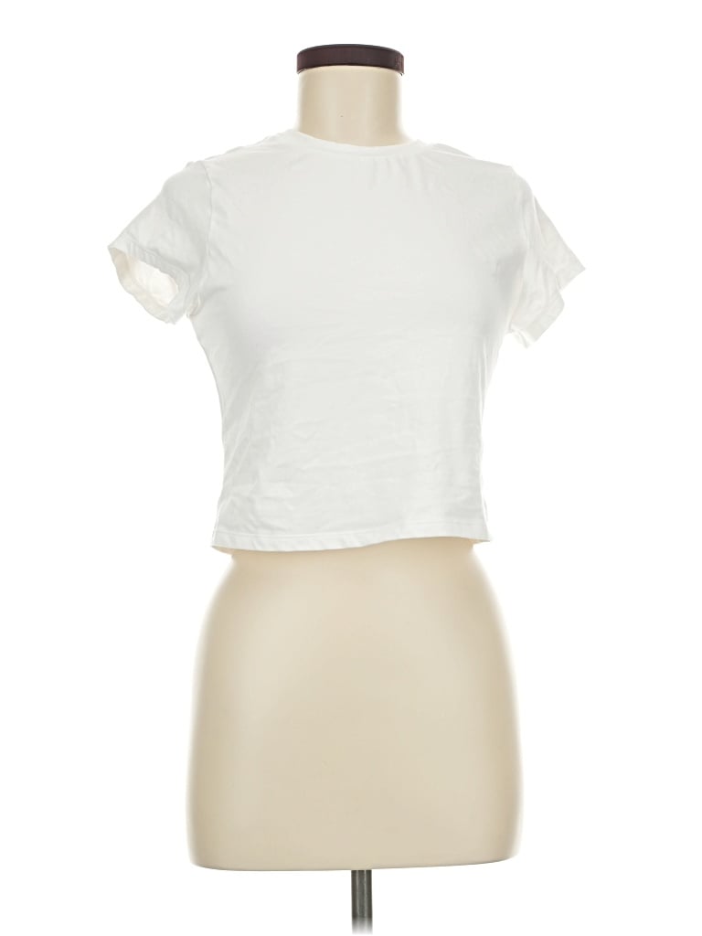 Pre-owned Assorted Brands Short Sleeve T-shirt In White