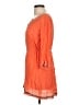 Ark & Co. Orange 3/4 Sleeve Blouse Size L - photo 5