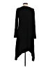 Willi Smith Solid Black Casual Dress Size S - photo 2