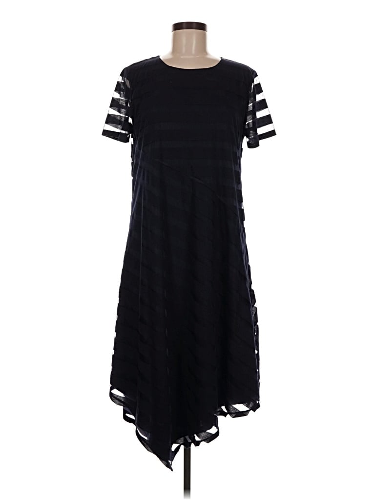 Pre-owned Dkny Casual Dress In Black