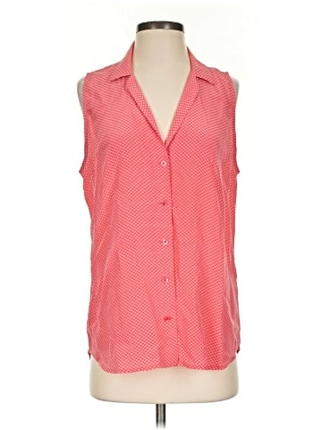 Equipment Sleeveless Button-Down Shirt (view 1)