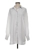 Maison d' Amelie 100% Polyester Silver Long Sleeve Blouse Size S - photo 1