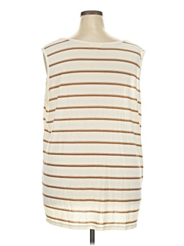 Terra & Sky Sleeveless Blouse (view 2)
