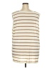Terra & Sky 100% Polyester Ivory Sleeveless Blouse Size 3X - photo 2