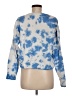 Tommy Hilfiger Sport 100% Cotton Tie-dye Blue Pullover Sweater Size M - photo 2
