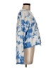 Tommy Hilfiger Sport 100% Cotton Tie-dye Blue Pullover Sweater Size M - photo 4